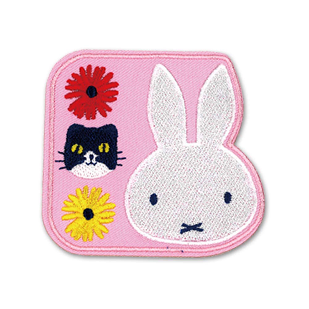 ミッフィー様 Amazon.co.jp: ミノダ miffy and cat ワッペン ミッフィー D02Y1148