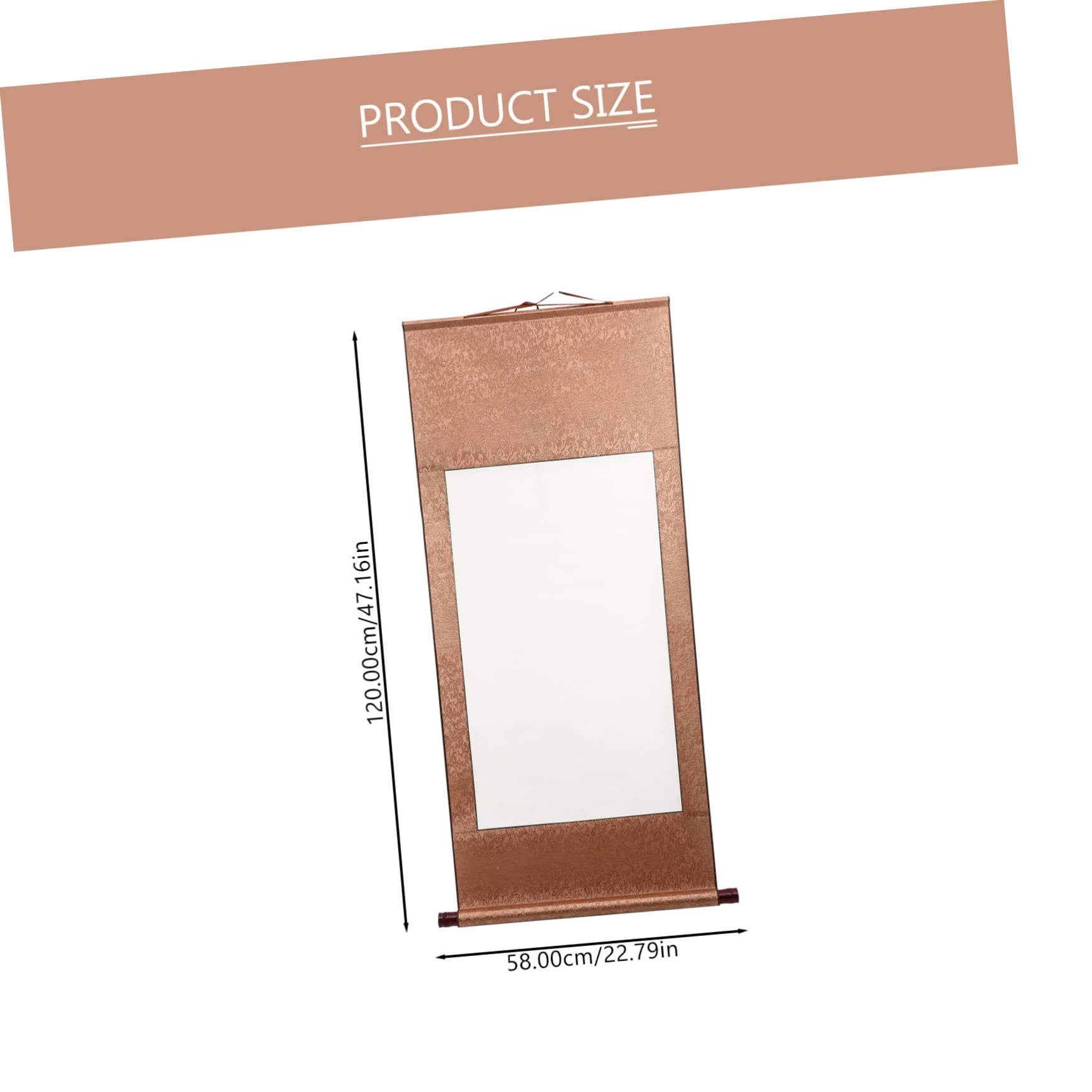 Gogogmee Painting Blank Scroll Pack Chinese Calligraphy Paper Wall Hanging Art Ink Sumi Painting Chinese Calligraphy Accessory