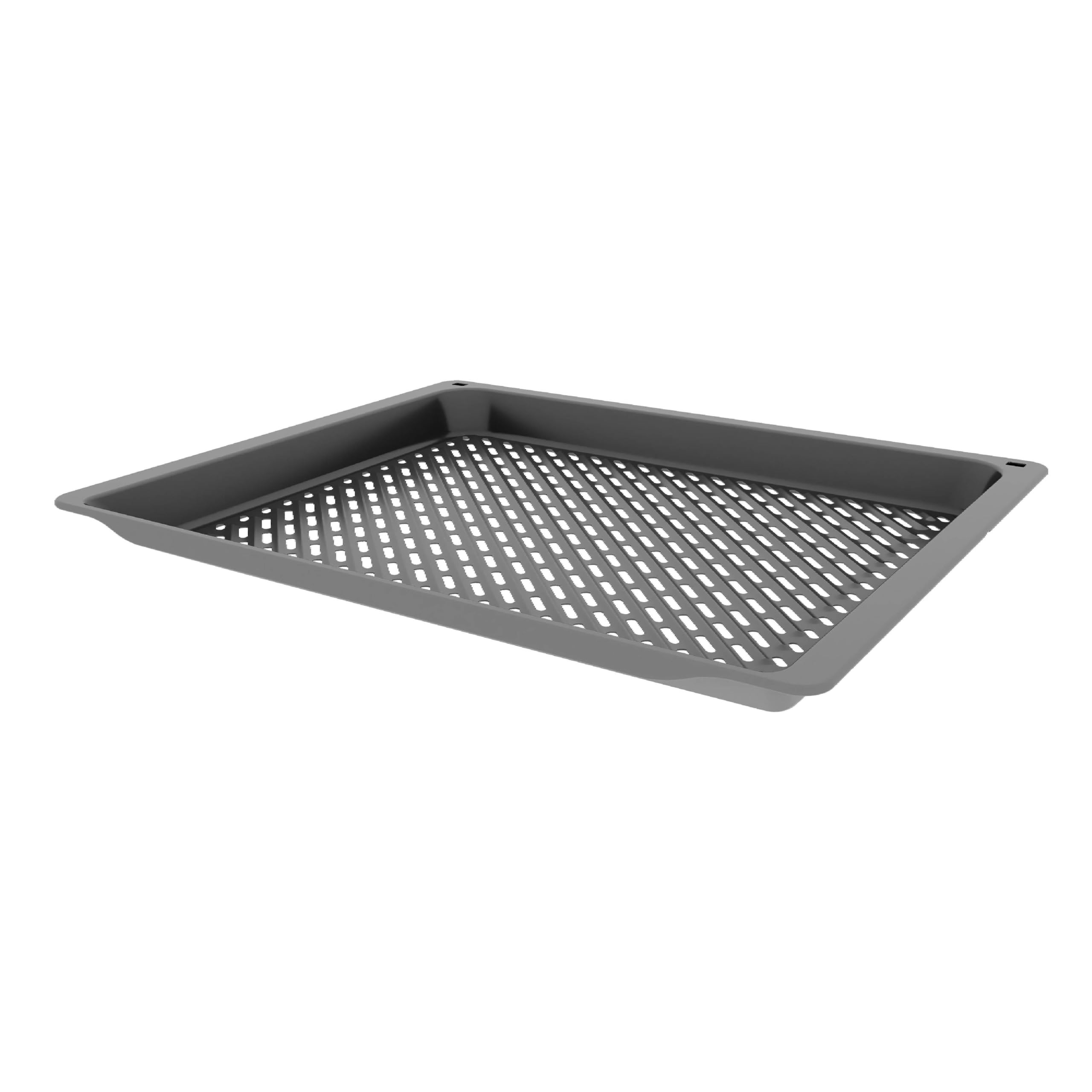 NEFF Z1655CA0, Air Fry & Grillblech, Heißluft-Frittierblech aus emailliertem Stahl, Made in Germany, für alle 60 cm und 45 cm Backöfen mit Air Fry Funktion, fettarmes Frittieren, spülmaschinengeeignet