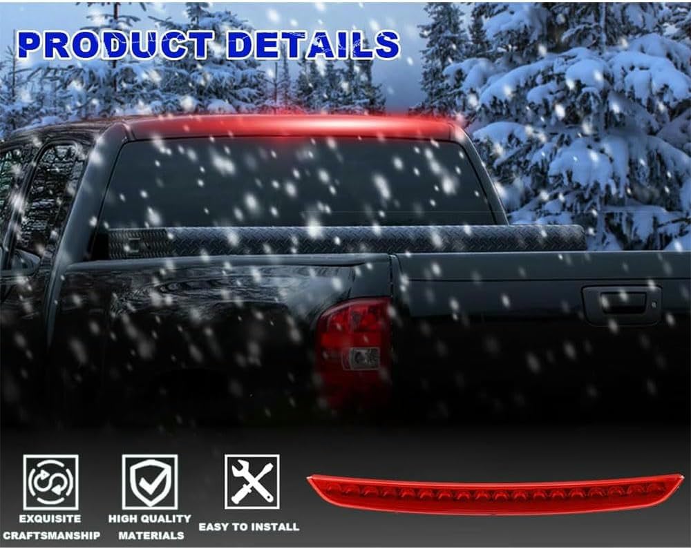 Troisième feu Stop Central arrière surélevé pour Audi MK2 TT 8J 2006-2014 8J0945097