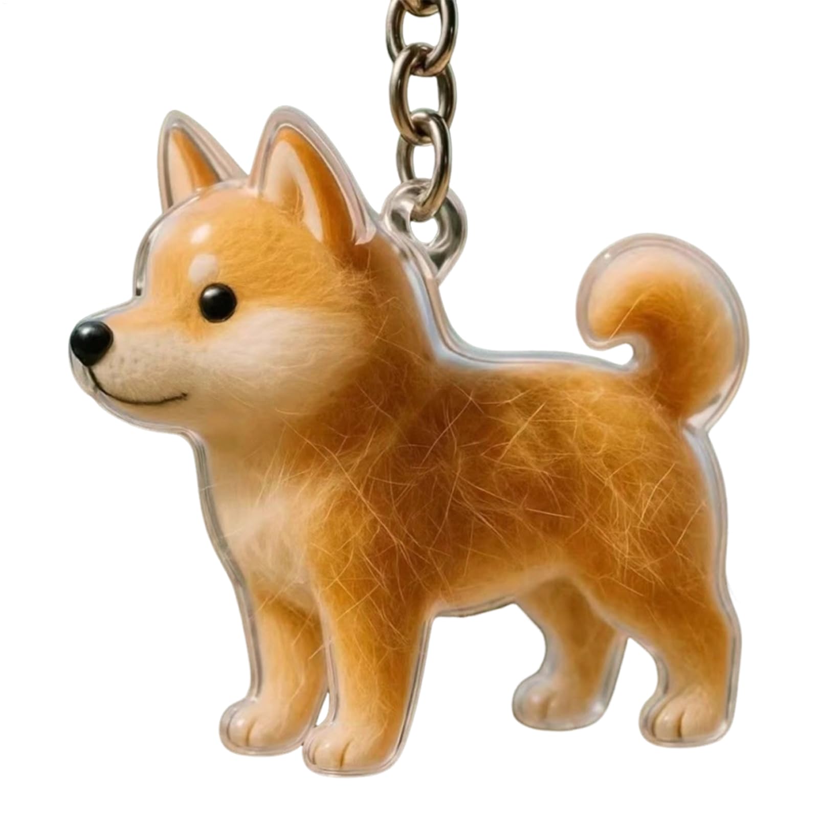Collar de recuerdo de pelo de mascota para perro, medallón en forma de perro con contenedor de almacenamiento para cenizas o pelos, regalo para pérdida de mascotas, para mujeres y hombres