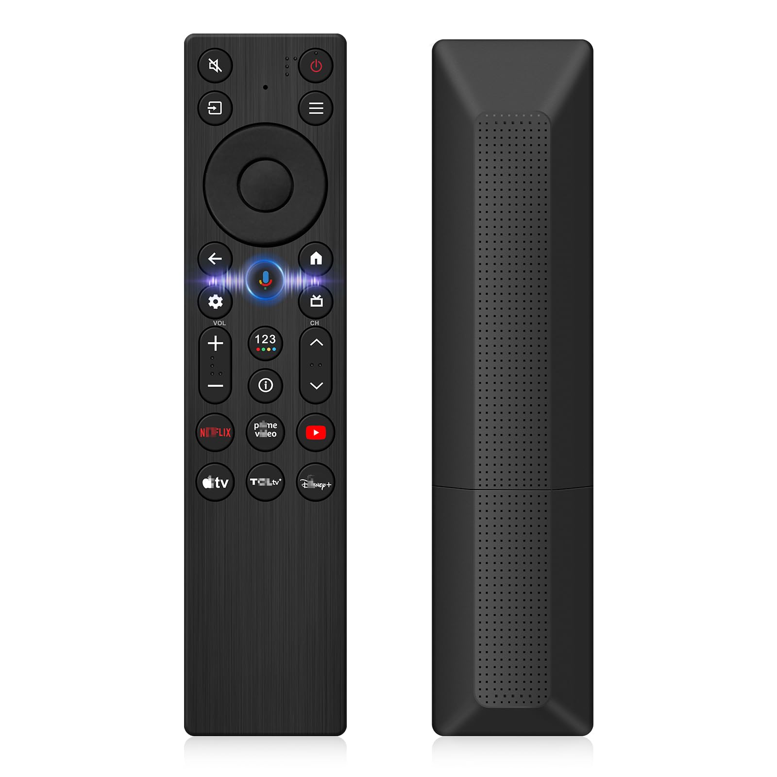 RC923A FMB1 Telecomando vocale di ricambio per TCL Google TV QM5K QM6K QM6KPRO QM7K Q77K X11K Series QLED Mini-LED 4K UHD Smart TV (codice articolo G0401-000267)