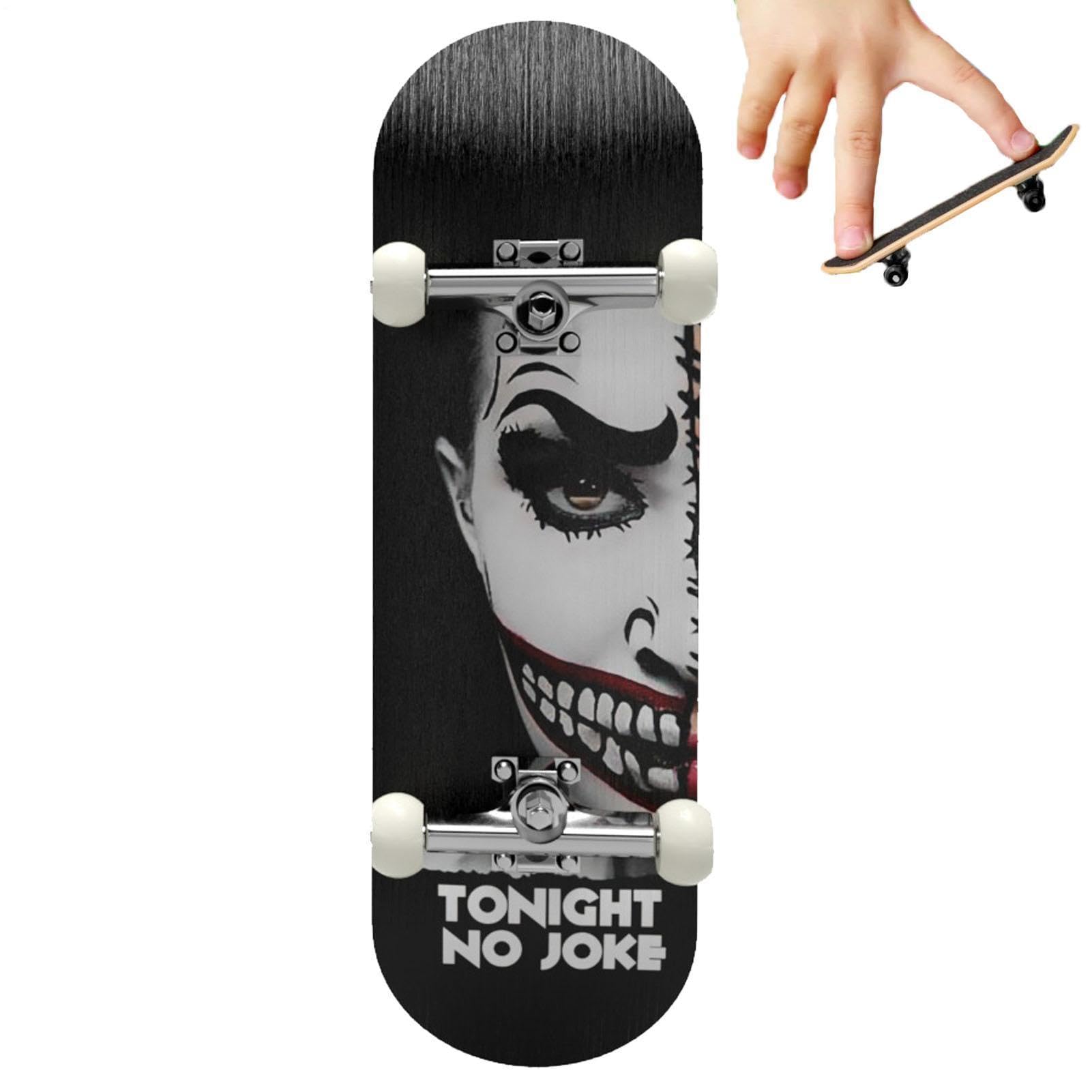 Fingerboard Skateboard, Maple Wooden Alloy Fingerboard, Mini Finger Toys, Upgrade Ball Bearing Wheels - Image 7