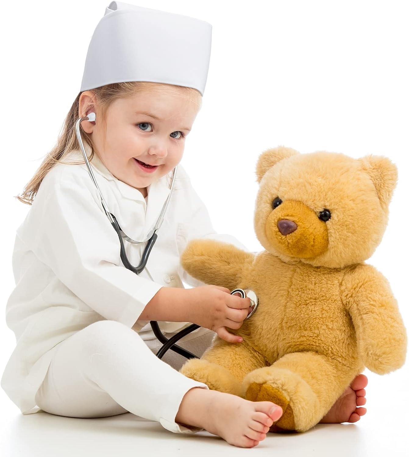 Stethoscope Nurse Hat Halloween Costume Accessory for Paramedic Doctor Nurse Cosplay Costume Accessories for Men and Women : Clothing, Shoes & Jewelry