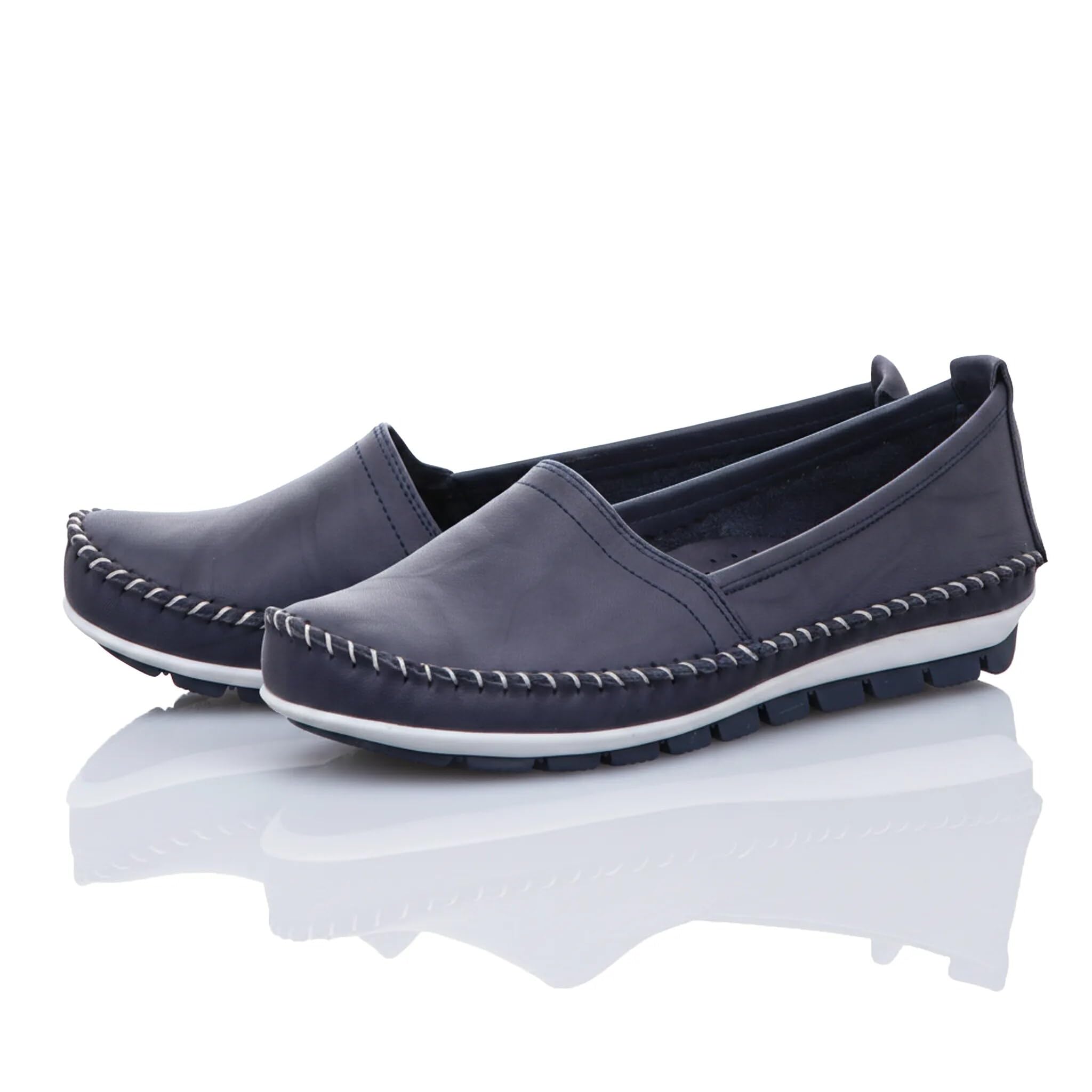 Gemini Damen Slipper weiß