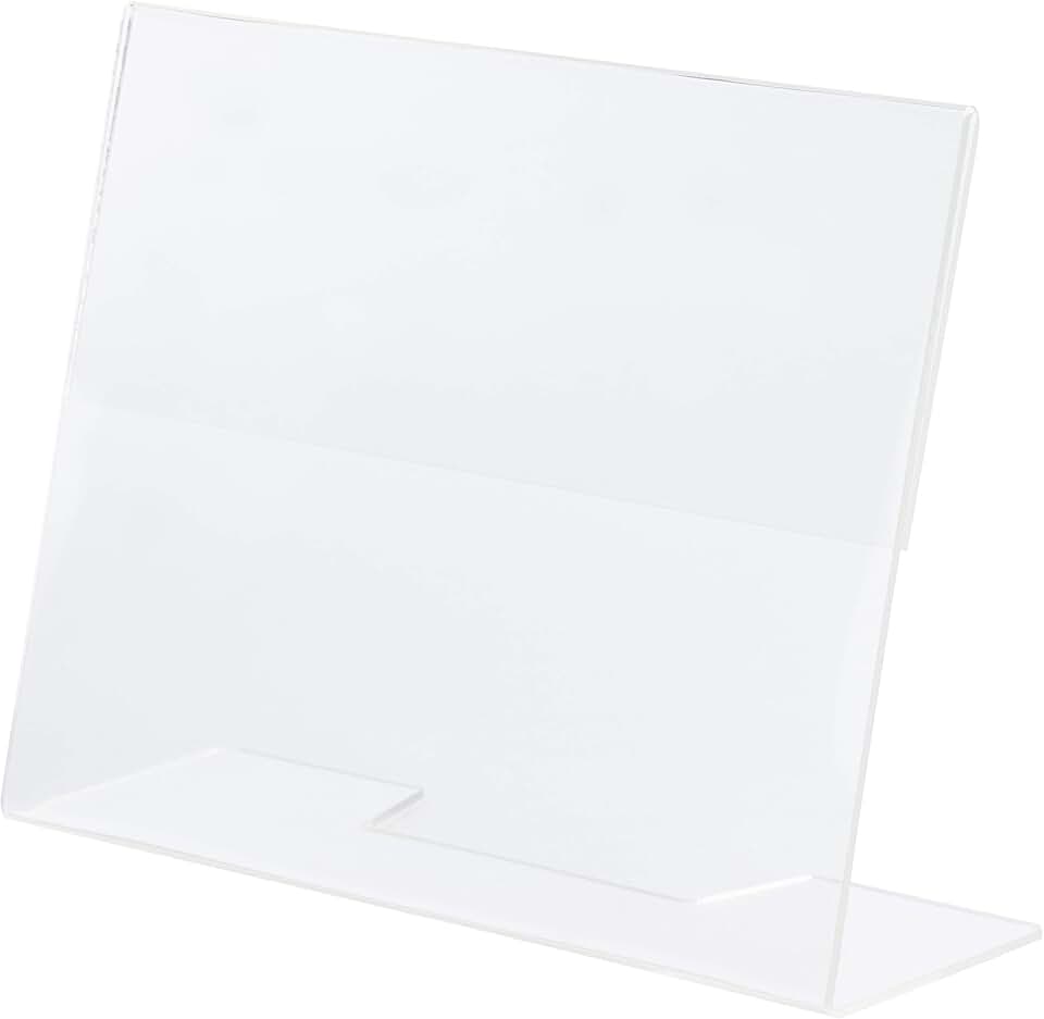 clear plastic picture holder