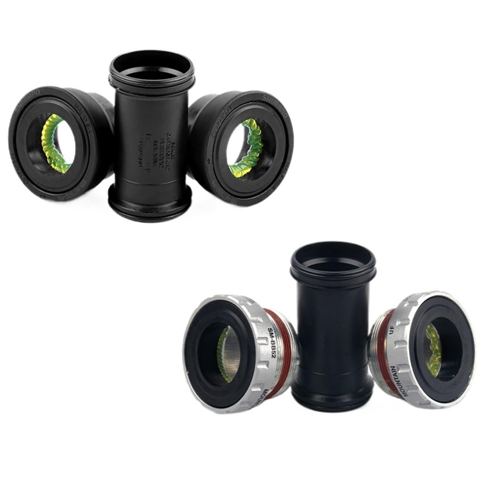 Compatible avec Le pédalier VTT SMN Deore SLX MT510 10/11/12 Vitesses, 170 mm, Plateaux 32T, 34T, 36T et 38T, boîtier de pédalier BB52 MT500/29 (Shimano 34T).