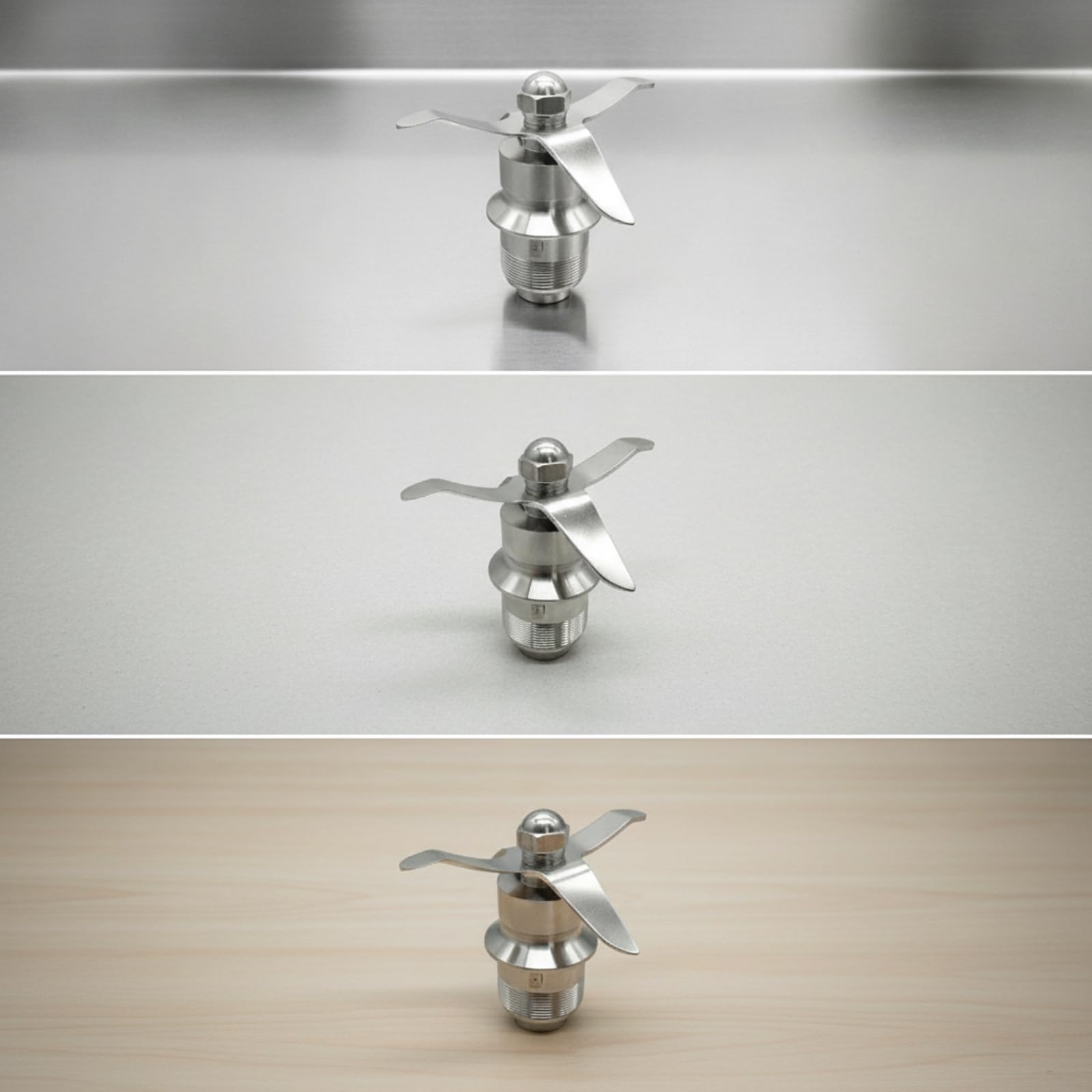 Élément Tranchant Mixeur avec Socle Fileté Compatible Rechange Professionnel Pièce pour Cuisines Professionnelles