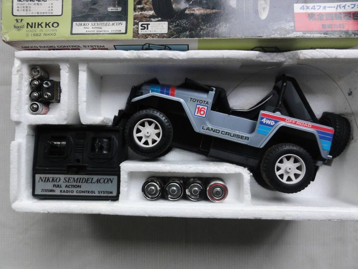 Amazon.co.jp: ニッコー 1/16 ランドクルーザー 4WD : ホビー