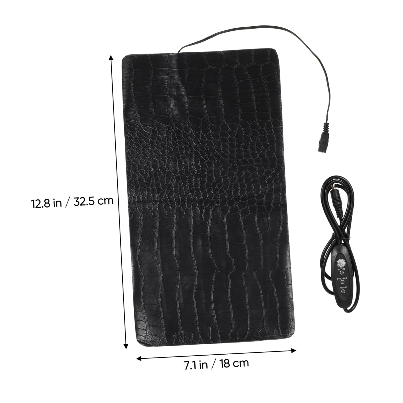 BESPORTBLE Heated Blanket for Dogs 3-Setting Carbon Fiber Pet Heat Pad Waterproof Pet Heating Mat for Sofa Use