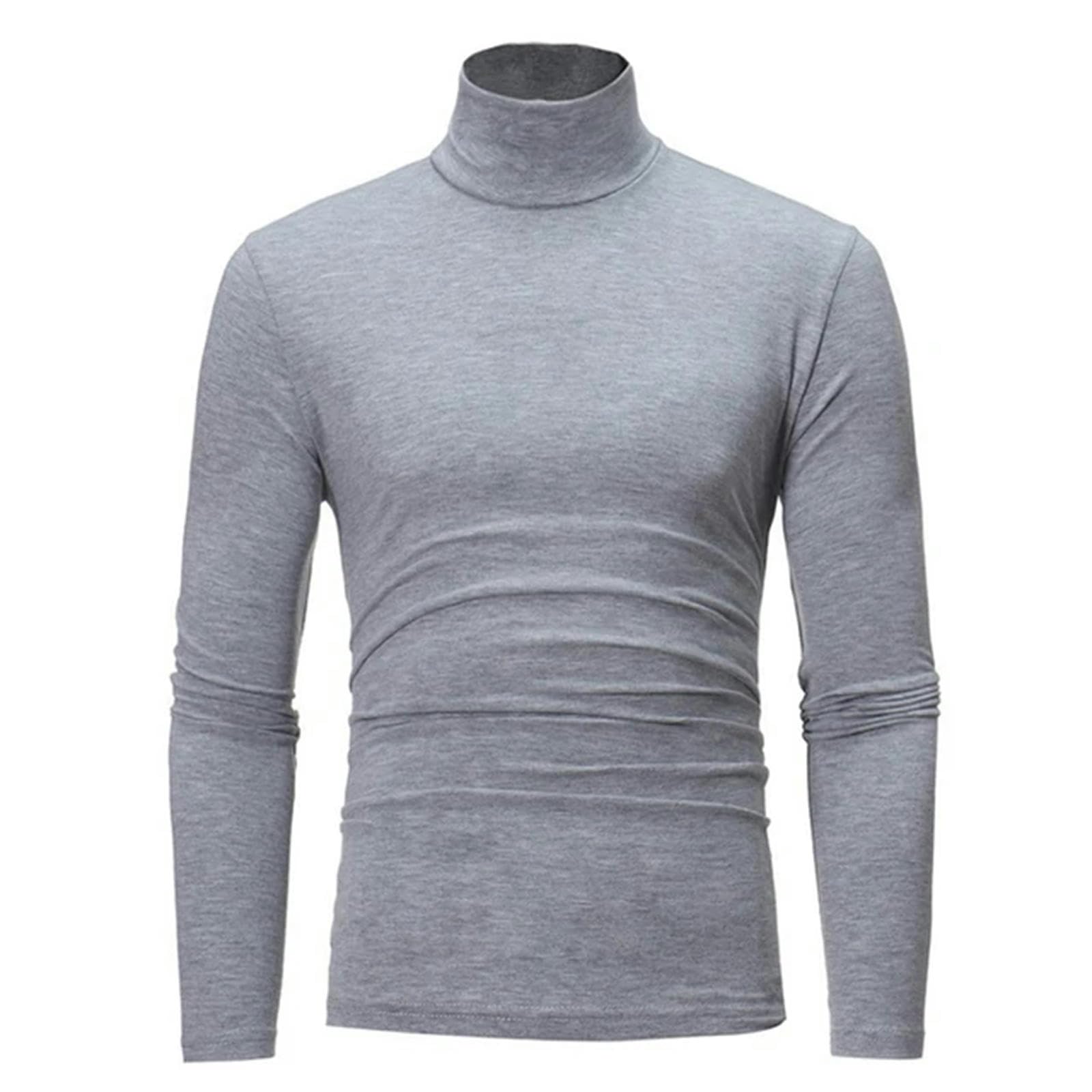 MdybF Sweter męski męski golf swetry cienkie czerwone wino swetry sweter dla mężczyzn solidny biuro bawełna dzianina