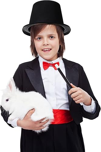 Miniatura 2 de SATINIOR 12 sombreros victorianos Derby de plástico de los años 20, sombrero unisex formal para disfraz de adultos suministros de fiesta