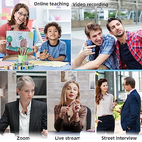 Lavalier microphone téléphone portable Android et clé USB C pour de l'enregistrement