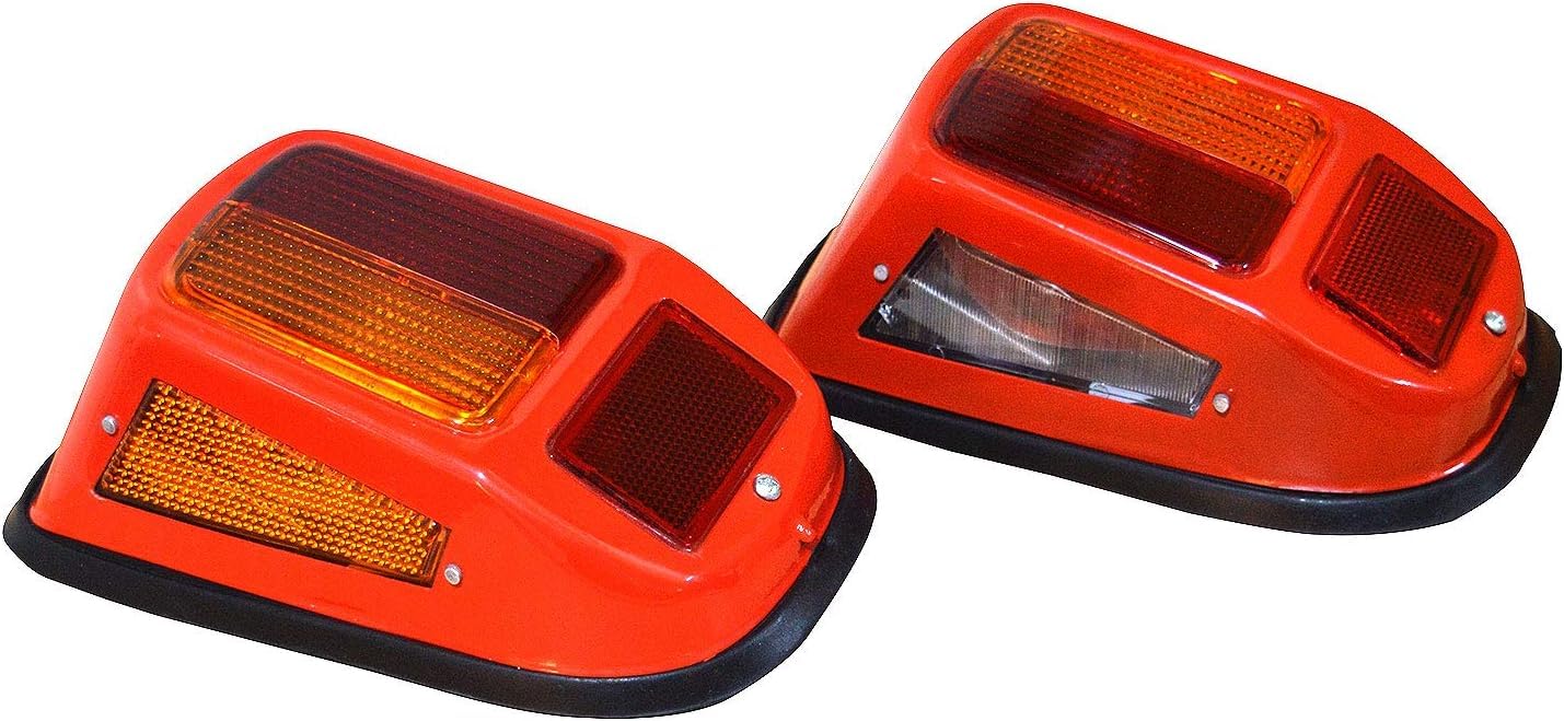 APSMOTIV Heck -Kombination Lichtmontage Rücklichter mit 12 -V -Lampen für Steyr Traktor 30 50 90 430 430b 450 540 548 650 658 760 768 geeignet