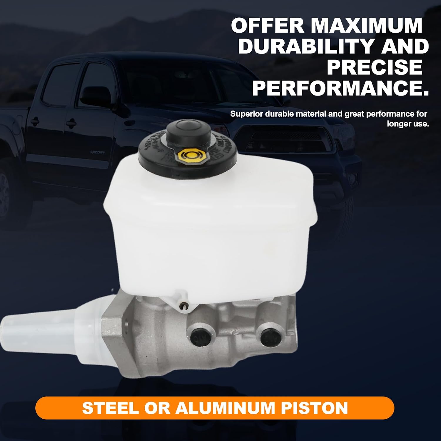 M630478 Brake Master Cylinder with Reservoir and Sensor fits Tacoma 2005 2006 2007 Replaces 4702804030