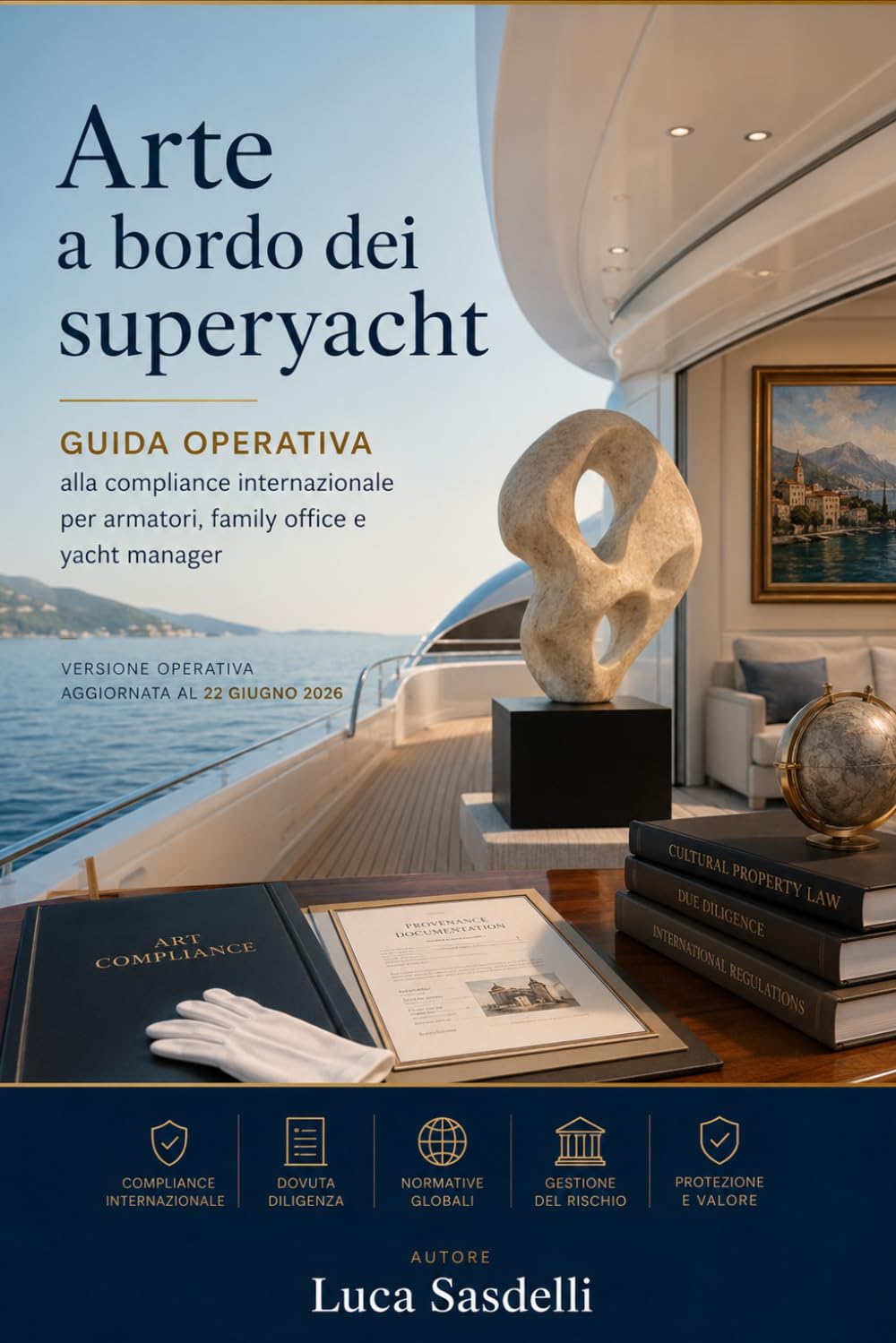 Arte a bordo dei superyacht: Guida operativa alla compliance internazionale per armatori, family office e yacht manager