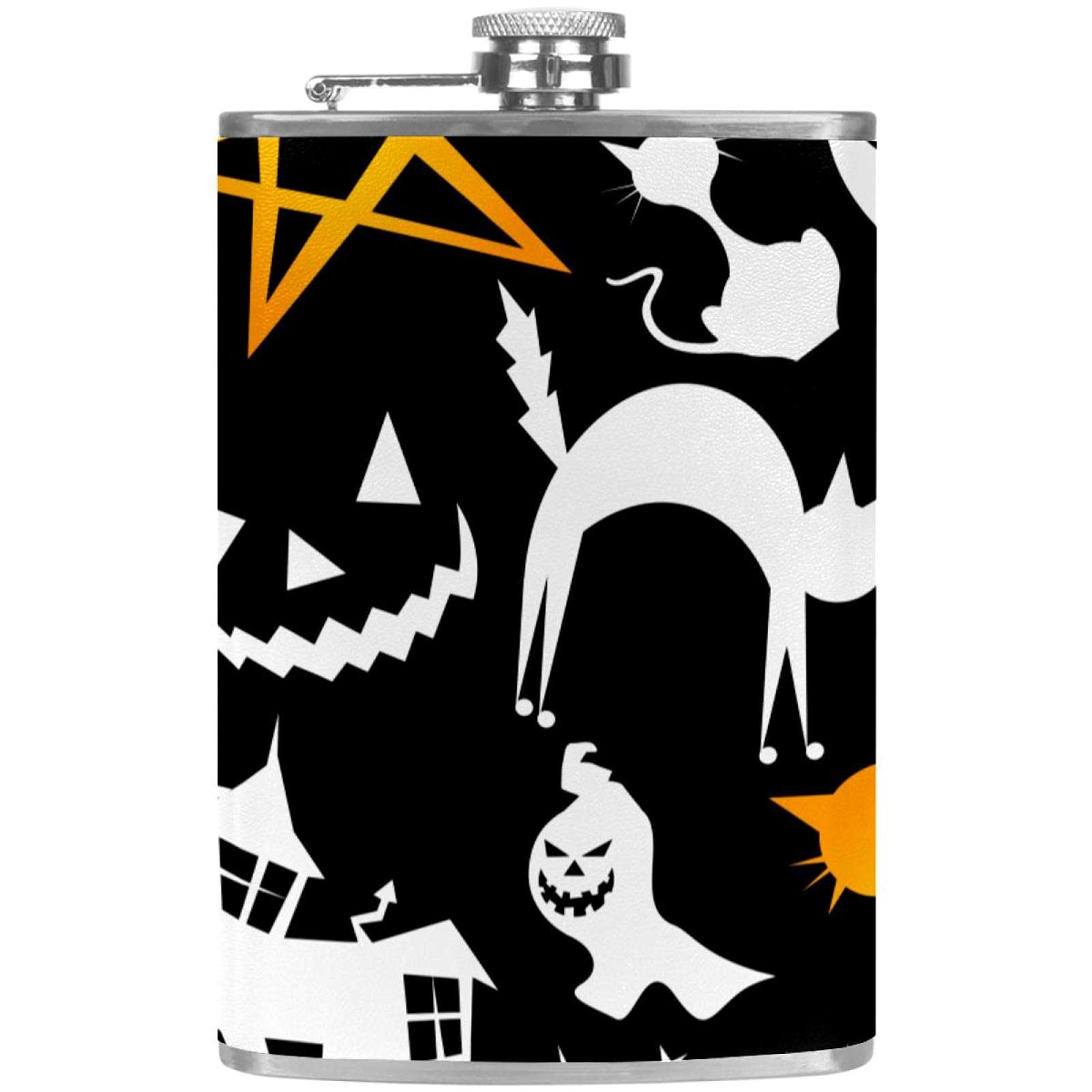 Petite flasque étanche pour vos soirées et festivals design chat de poche