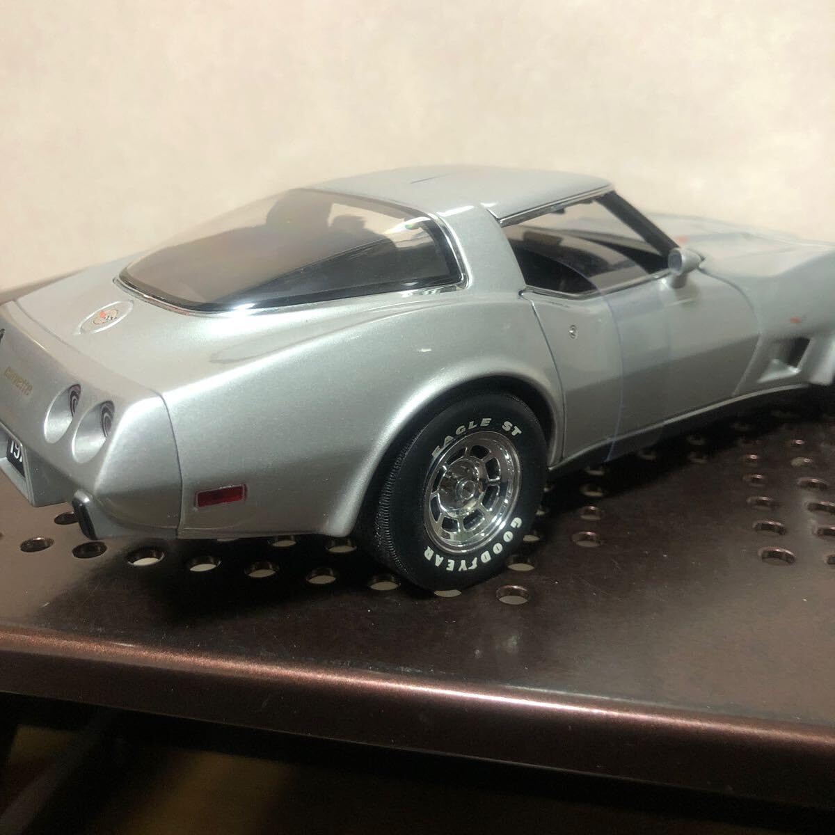 Amazon.co.jp: 616 Mini Car 1/18 Chevrolet Corvette 1978 Silver