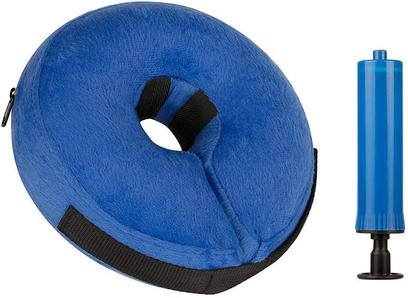 Aopuwoner Protective Inflatable Collar for Dogs Cats,Comfortable Designed to Prevent Pets from Biting Scratching at Injuries, Stitches,…