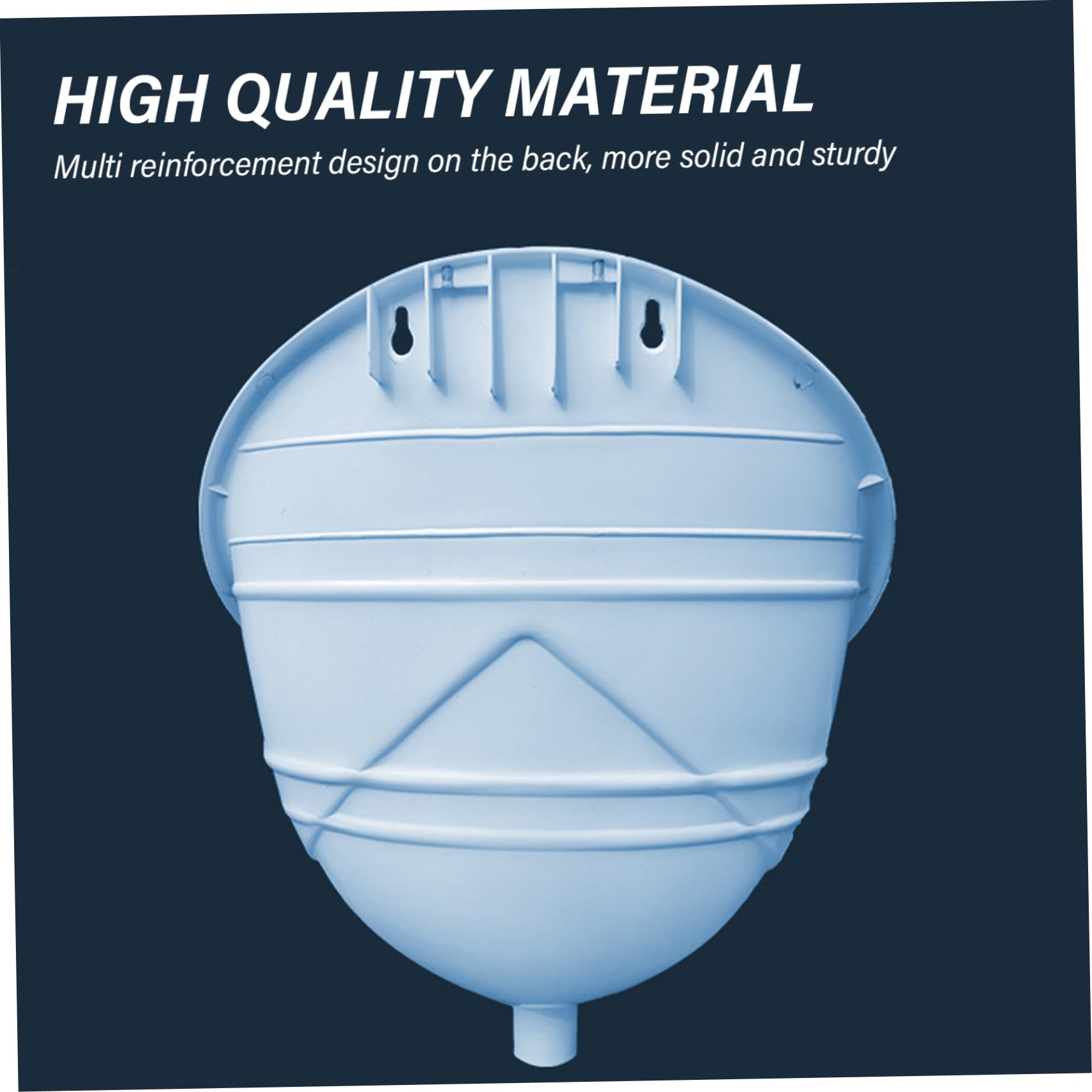 Wasserloses Urinal für Männer, spritzwassergeschütztes Urinal 12x14 mit 59-Schlauch, robuster, verstopfungshemmender, selbstklebender Aufhänger/Nagel, Herrentoilette für drinnen und draußen, Hin