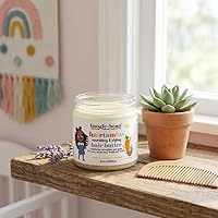 Vista 2 de Mantequilla hidratante para el cabello para el crecimiento del cabello; productos naturales para el cabello para niños negros; pomada de cabello