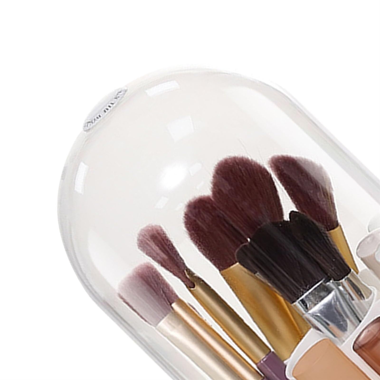 Kosmetik Aufbewahrungsbox Kunststoff Make-Up Pinsel Halter Lagerung Box Drehbare Make-Up Lagerung Box Für Hause Für Schlafzimmer