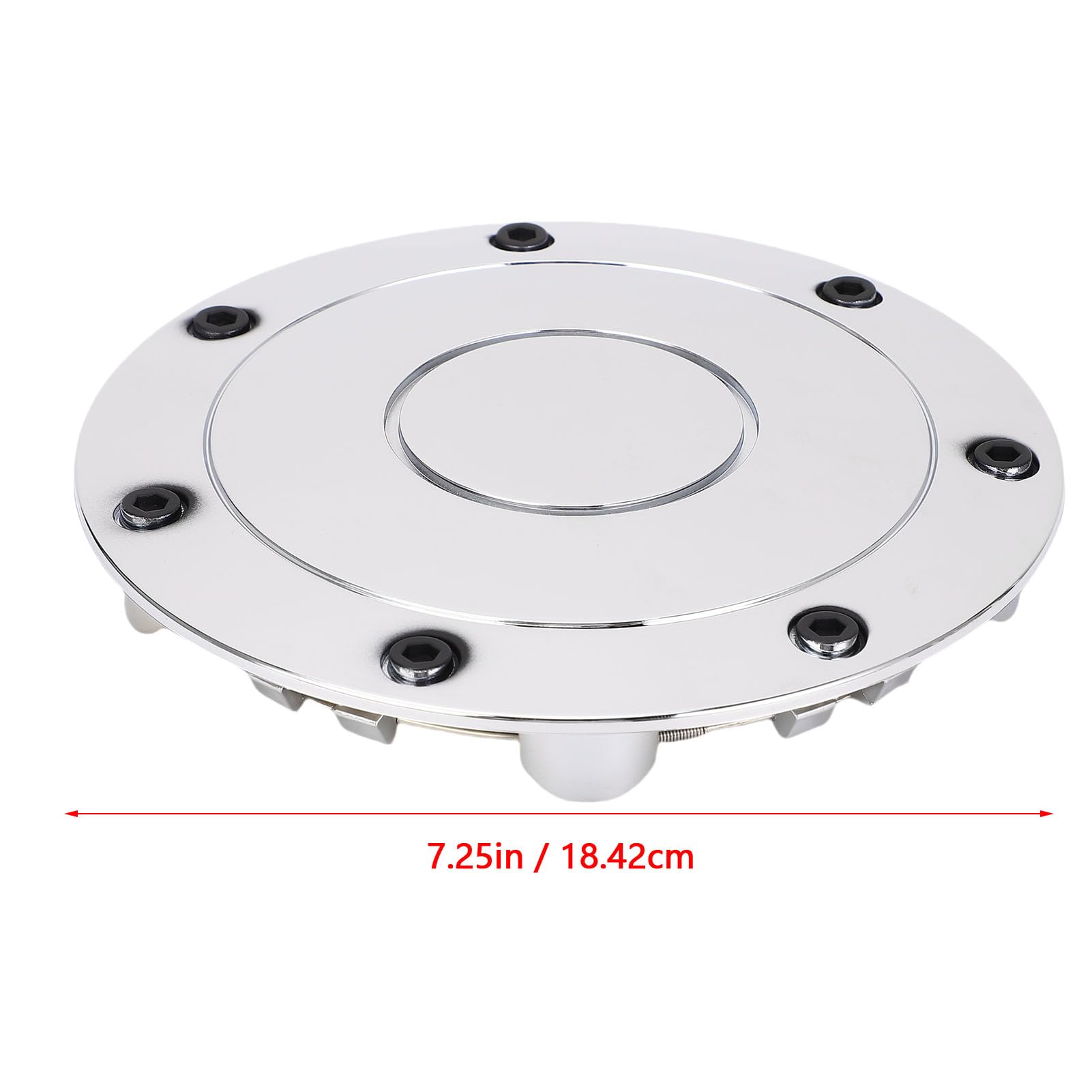 EMUKOEP FADTRAF 2L3Z 1130 BA Capuchon de centre de roue chromé 5 Lug Aspect tendance