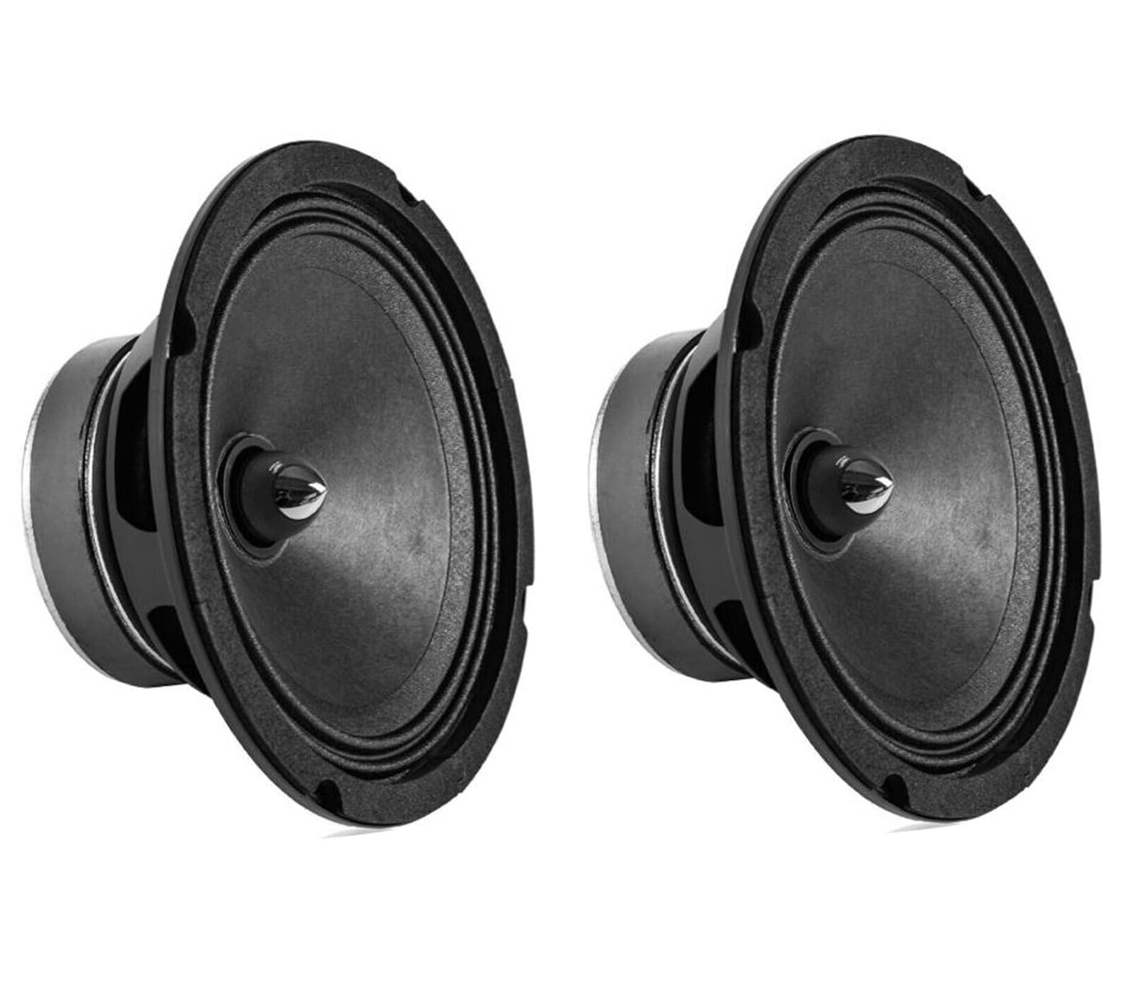 YASTA Coppia Cassa Auto Diffusore Audio 580W Altoparlante Stereo 16,5cm 2 Vie 6,5''