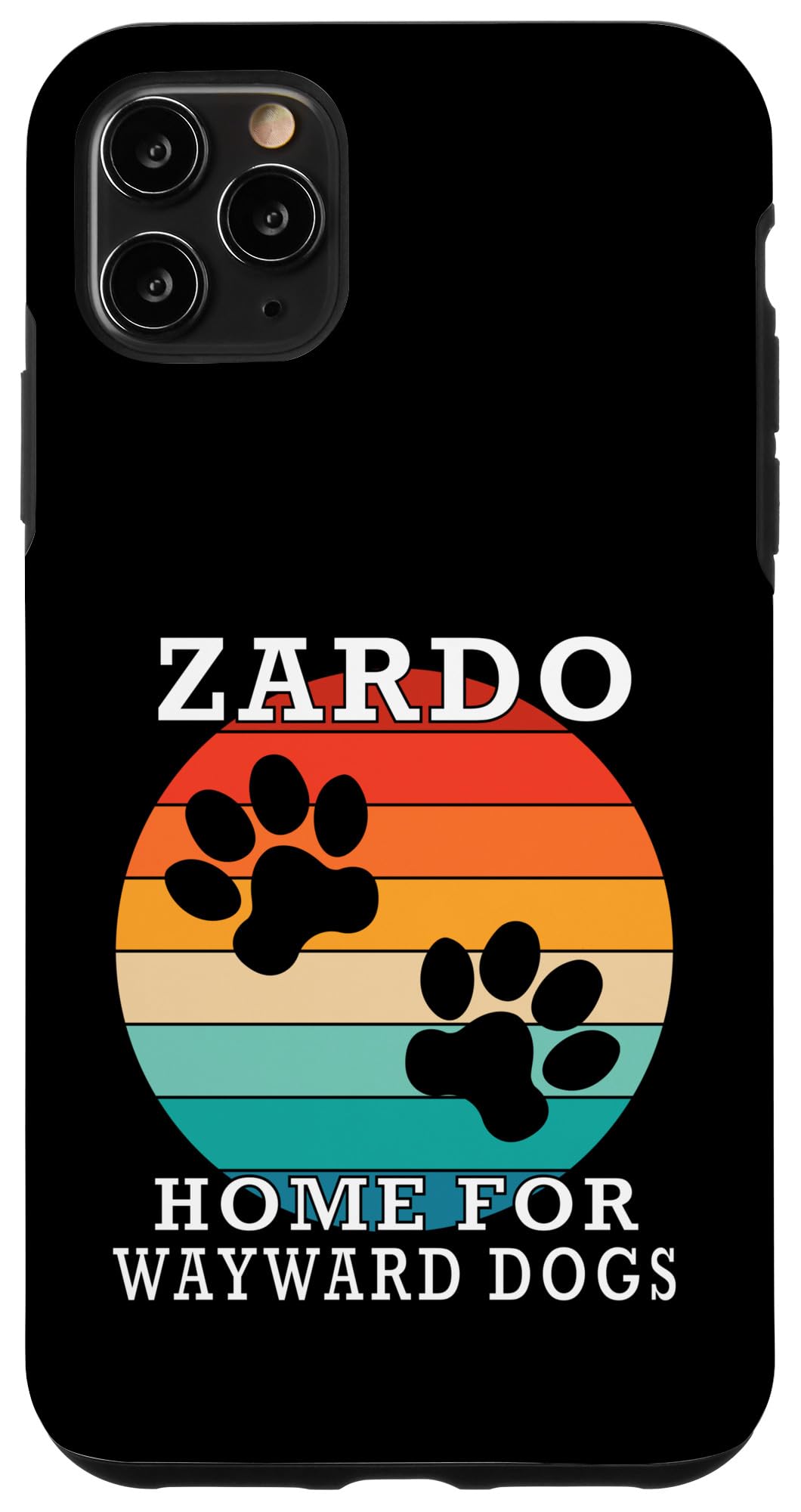 Zardo Home For Wayward Dogs ファミリーネーム スマホケース iPhone 11 Pro Max 用