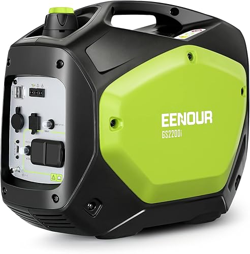 EENOUR インバーター発電機 GS2200i 定格出力1.8kVA