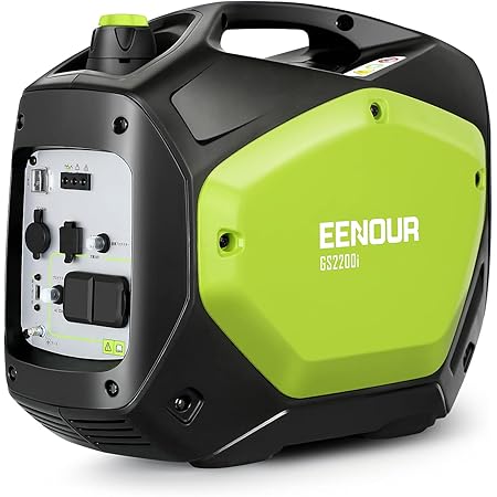Amazon Eenour インバーター発電機 Gs20i 定格出力1 8kva 正弦波 防音型 Pse認証 防災製品等推奨品 高出力 静音 ガソリン発電機 ポータブル発電機 Ac Dc Usb出力 50hz 60h切替 24ヶ月保証 発電機