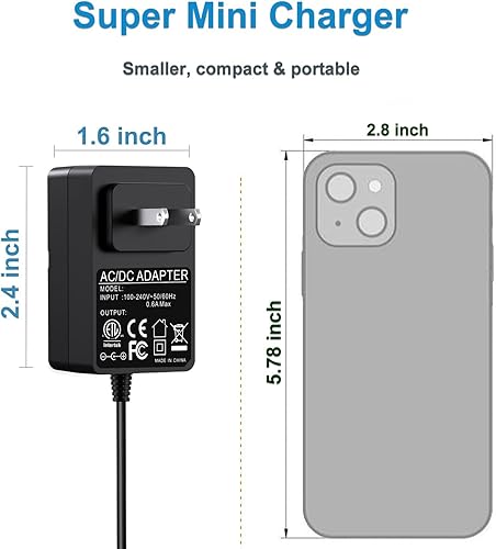 Miniatura 4 de Cargador para Shark DK33-288080H-U compatible con Shark IZ462H IZ482H IZ483H IZ662H IZ662H IZ682H 1Z440H 1Z441HBRN Vertex Aspiradora inalámbrica