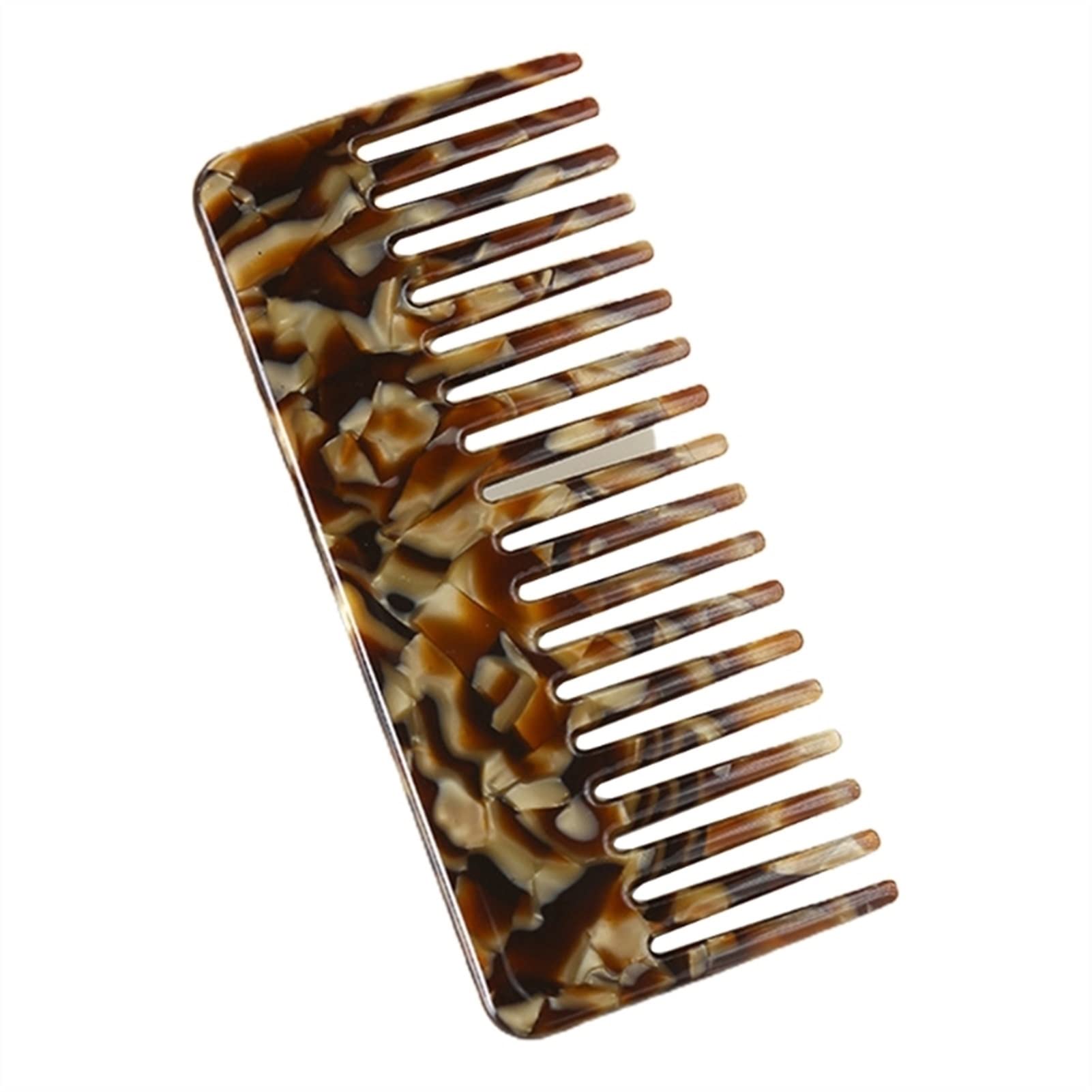 ADERFETBI Hair Comb Wide Tooth Portable Hair Comb Tool, Massage Female Salon Men's and Women's Care(A)