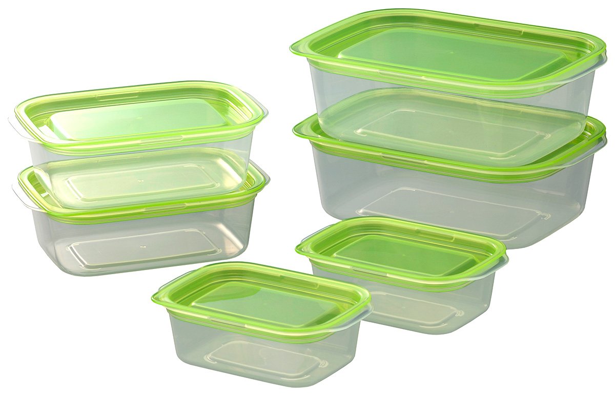 INOMATA Facile lot carré anti gaspillage pour trier les petits paquets ouverts en cuisine