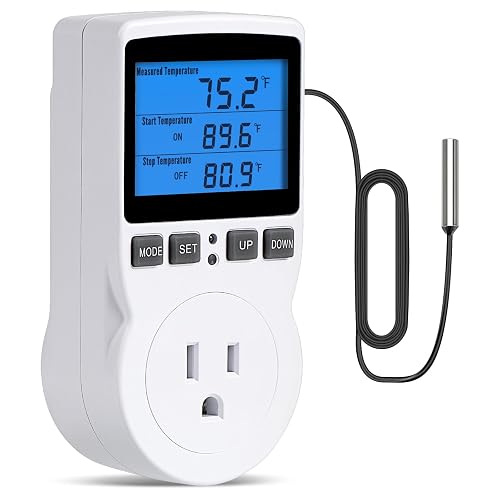 INKBIRDPLUS Plug-In Thermostat Outlet Heating and Cooling