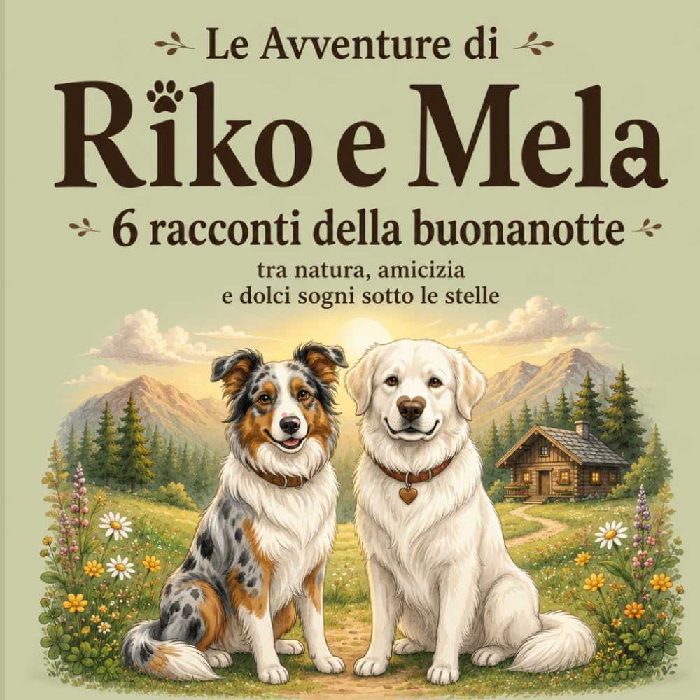 Le Avventure di Riko e Mela: 6 racconti della buonanotte tra natura, amicizia e dolci sogni sotto le stelle
