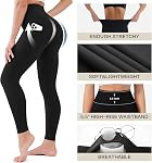 Blisset 3 Pack High Waisted Leggings for Women-Soft Athletic Tummy Control Pants for Running Yoga Workout Reg & Plus Size