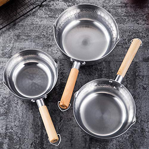 Poêle à sauce au lait antiadhésive Yukihira 22cm avec double bec verseur - 3