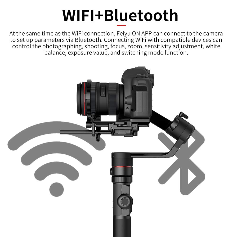 Amazon | FeiyuTech AK4000 - カメラスタビライザー 3軸ジンバル  