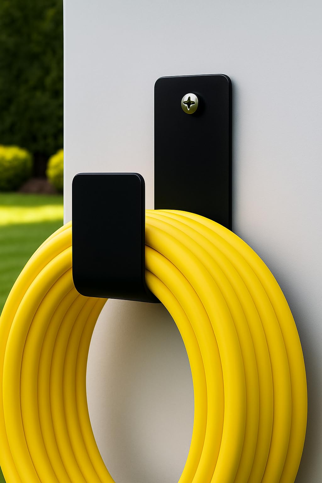 PulGos Heavy Duty Metal Pipe Stand – Sturdy Wall Mounted or Portable Hose Holder, Strong and Durable Design for Garden, Yard, or Outdoor Use, Secure Storage Solution for Irrigation and Watering Pipes - Image 7 thumbnail