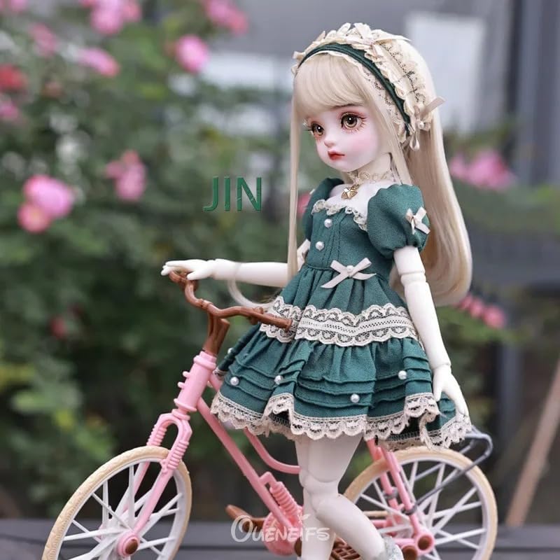 Oueneifs BJD Doll 1/6 Jin Young Girl Lovely Style Resin Toys Surprise Gift for 15+ Year Old