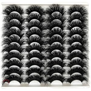 Mink Lashes Fluffy 3D Volume Dramat...