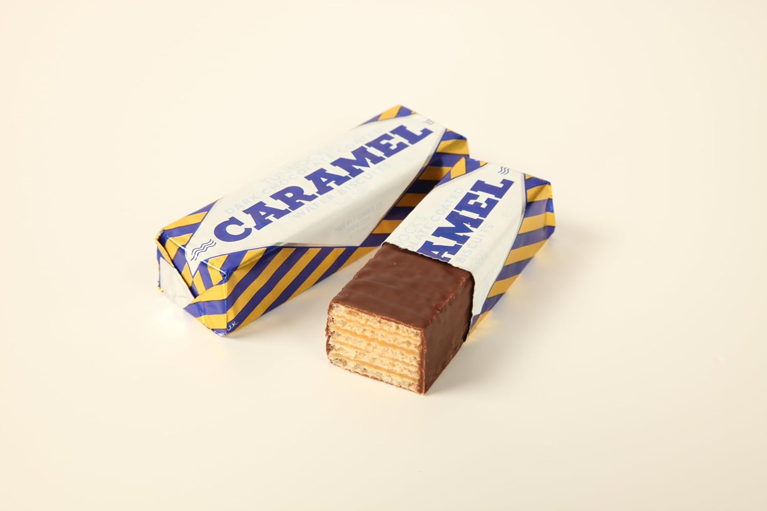 Tunnock's Dark Chocolate Caramel Wafers 32 Pack of 30g