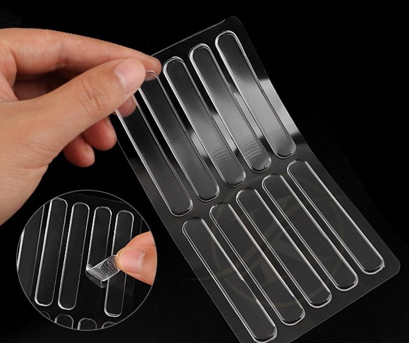 YOMITH Furniture Bumper, Transparent Silicone Clear Wall Protector Adhesive Strips, Cabinet Door Bumper, Furniture & Doors Protectors (Strip Pack of 50) (B0CFHPMS2T) Amazon Price History, Amazon Price Tracker