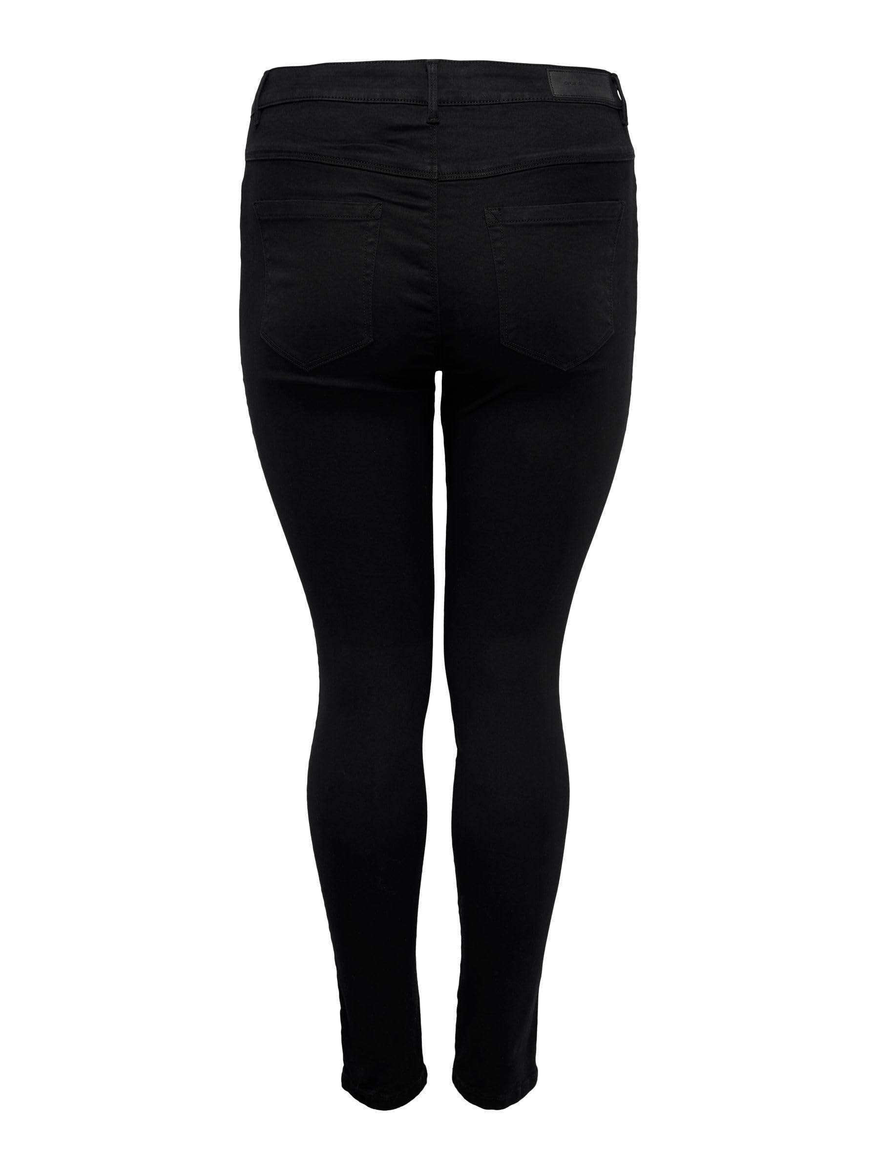 Only Caraugusta HW Skinny Jeans BB Dbd Noos - Vaqueros Skinny Mujer