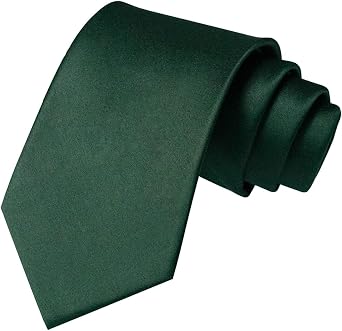 Men Tie Classic Men's Solid Satin Neck Tie Solid Color Formal Neckties with Multiple Colors for Men Business Wedding Party Work Tie,8cm