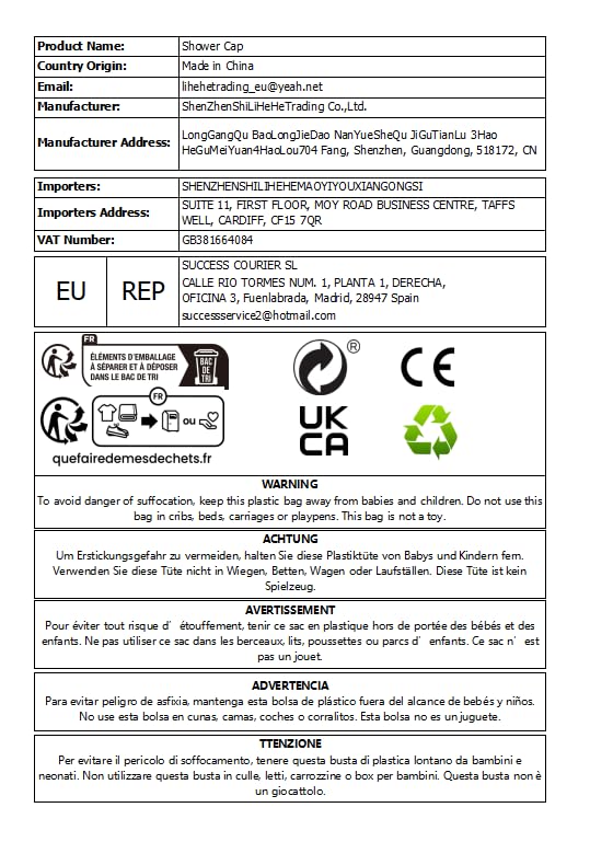 Miniatura 7 de Gorro de ducha para niños, protector de lavado de cabello de bebé, sombrero de visera para protección de ojos y oídos para niños de 0 a 9 años,