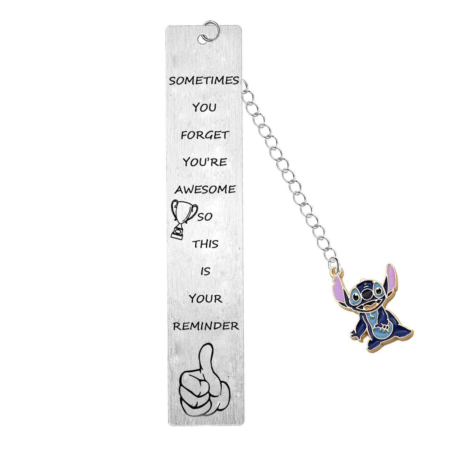 Ohana Bookmark Inspired Stitch Birthday Gifts Inspirational Bookmarks Christmas Gifts Inspirational Gifts Jewelry Stitch Lover Gifts