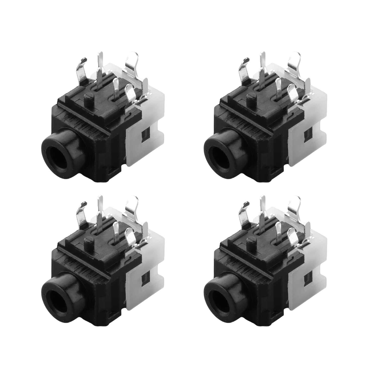 Amazon.co.jp: Fielect PCBマウント 3.5mm 7ピンソケット ヘッドホン