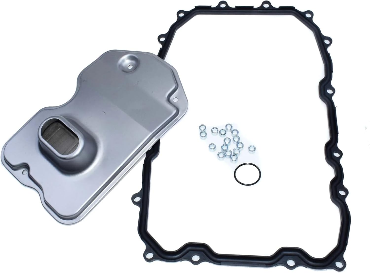 Automatic Transmission Filter & Oil Pan Gasket Compatible With Q7 2006-2015 & Cayenne Compatible with VW Touareg 2002-2010 09D325429 1001370002(Gasket)
